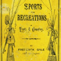 Book cover of Sports and Recreations in Town and Country